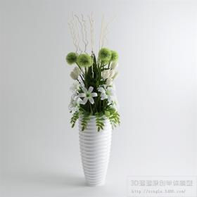 落地花卉3Dmax模型 (21)