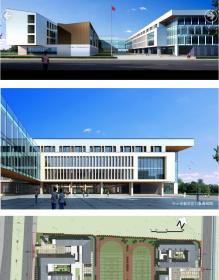 DB0335210套学校建筑规划设计方案CAD和 SU含大学中小学