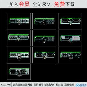 洗浴中心装修方案图CAD