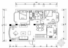 [杭州]简欧现代两居室精装修施工图（含效果）