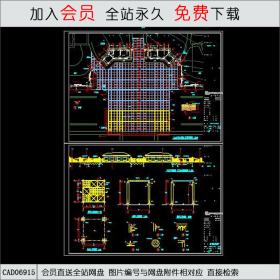 入口大样图集CAD