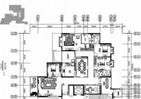 [深圳]195平经典豪华欧式五居室样板间装修设计施工图