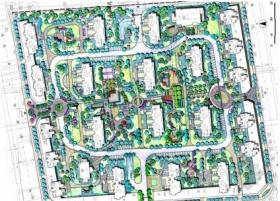 [杭州]现代简约及江南传统韵味高档居住区景观设计方案