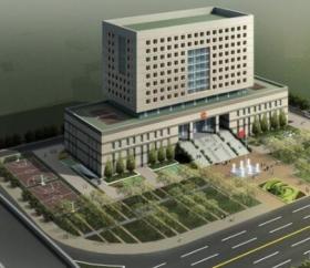 [东莞]某十三层行政办公楼建筑方案文本