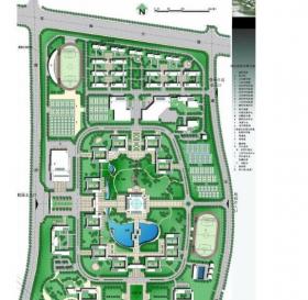 安徽大学景观规划方案文本（建筑设计和景观设计全套）