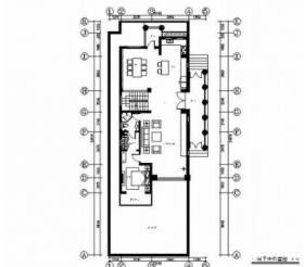 [北京]高档简约现代风格两层别墅室内设计装修施工图（含...