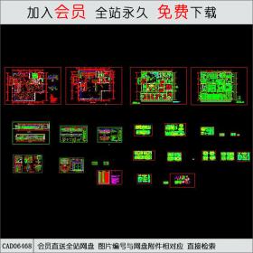 一套酒店装饰图纸 CAD