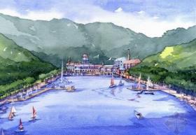 [深圳]大型生态净土绿色岸线滨水城市景观规划设计方案（...