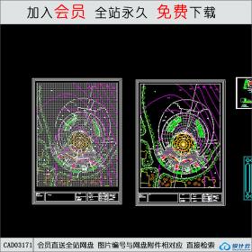 北京某公园绿化CAD