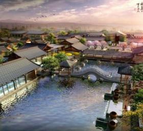 [云南]民族特色酒店概念景观方案设计（初设图+景观扩初...