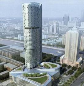 [天津]53层高层商业综合体建筑设计方案文本(含PPT)