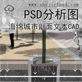 【7084】超全海绵城市设计资料合集剖面PSD分析图文本施工...