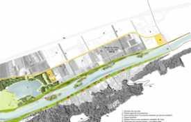 重返城市的遗忘河流丨罗纳河谷景观规划设计