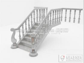 楼梯3d模型k02855