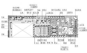 36套屋顶花园景观CAD平面图（各类型的屋顶花园）31-36