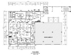 [重庆]重庆规划院办公室CAD施工图+3D模型