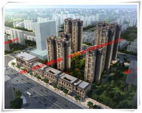 JZ233商住楼毕业设计商业+住宅cad图纸+su模型+效果图