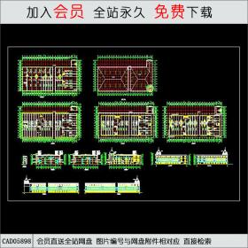 商场全套施工图CAD