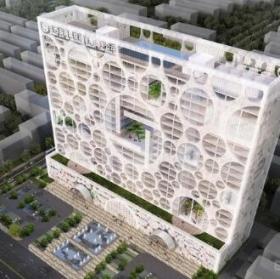 [山西]23层玻璃幕墙办公楼建筑方案文本
