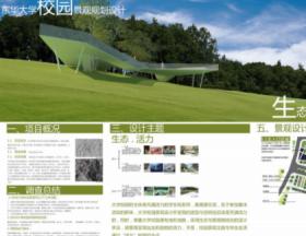 东华大学校园景观规划设计
