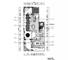 [广东]现代风格别墅样板间CAD施工图（含效果图）