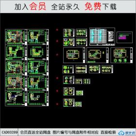 A型（2-4区，11-13区）装修CAD