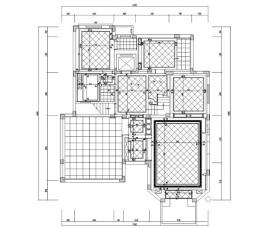 [江苏]南通博园岚郡别墅室内装修施工图