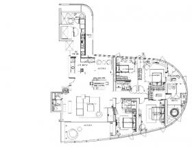 梁志天——现代简约风格样板间精装全套施工图（附实景...
