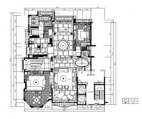 [北京]两套时尚经典别墅设计CAD施工图