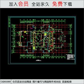CAD05089住宅CAD