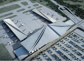 [福建]大型机场航站楼建筑设计方案文本（含cad 图纸丰富...