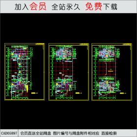 商场平面图纸CAD