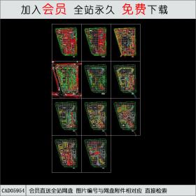 商业平面图 CAD