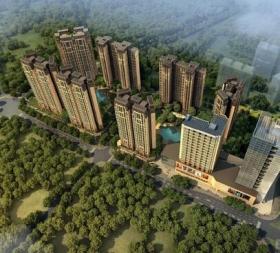 [深圳]现代风格高层园林式住宅区规划方案文本