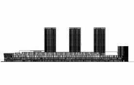 [福建]高层现代穿插式商业综合体建筑设计方案文本（含效...