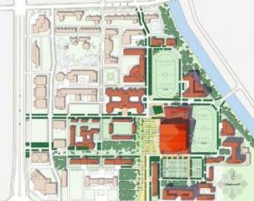 北京高校08奥运会摔跤馆景观与建筑深化设计方案