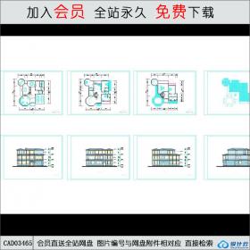 CAD03465=11套经典户型图CAD