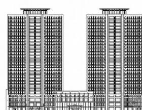 某现代小区住宅建筑方案设计（含效果图及户型平面）