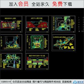 各大公园景观汇总CAD