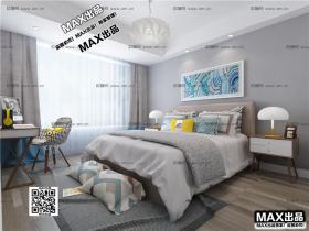 现代卧室3Dmax模型 (58)