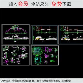 大门CAD施工图