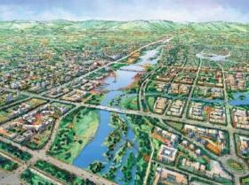 [内蒙古]城市两岸地区总体概念规划设计方案
