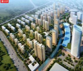 [江苏]绿色宜居型住宅区规划及周边商业设计方案文本