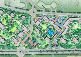 [浙江]现代简约高档住宅区景观概念设计（著名公司设计）