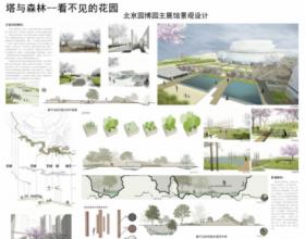 北京市园博园主展馆景观设计