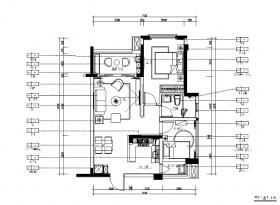 北欧风格样板房设计CAD施工图（含效果图、3D文件）