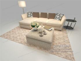 现代风格沙发组合3Dmax模型 (49)