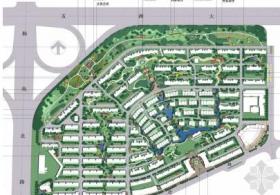 [上海]简单大方住宅区景观设计方案