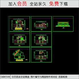 博物馆文化馆设计CAD