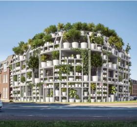 “绿色植物园” - Green Villa办公住宅楼，荷兰 / MVRDV